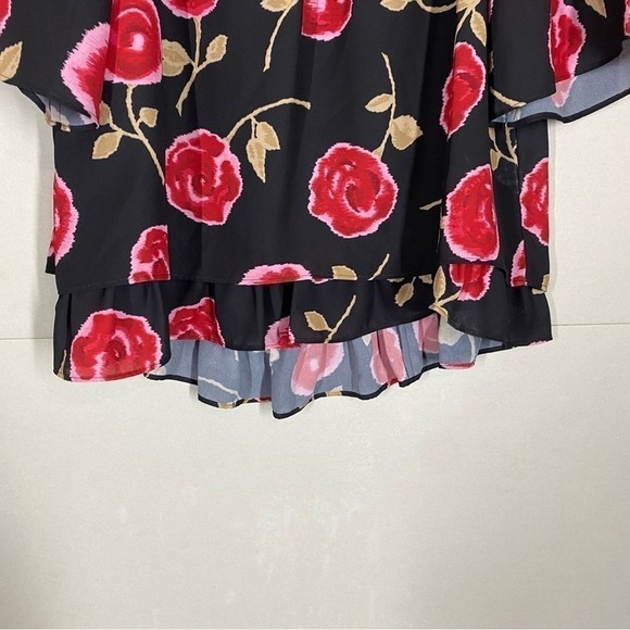 Kate Spade Hazy Rose Double Layer Top Blouse - Picture 8 of 13